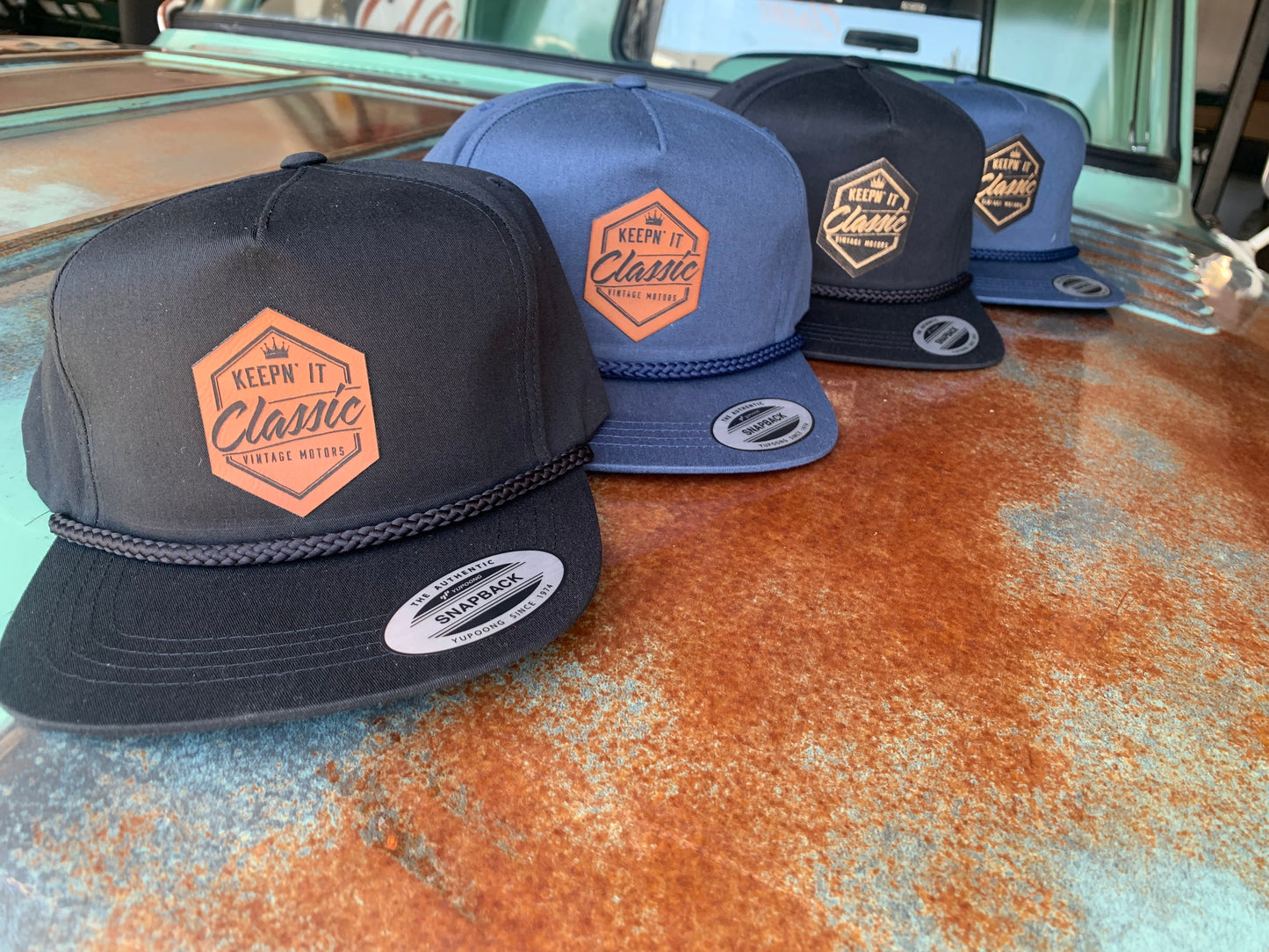 Classic SnapBack “Rope” Cap