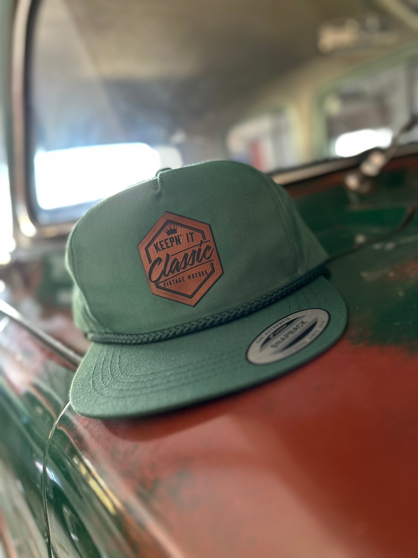 Classic SnapBack “Rope” Cap