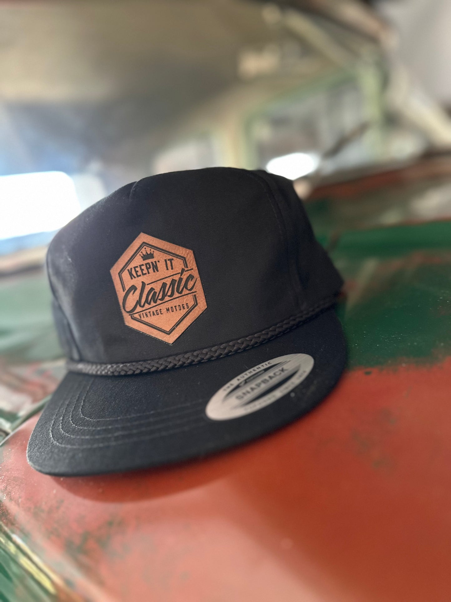 Classic SnapBack “Rope” Cap