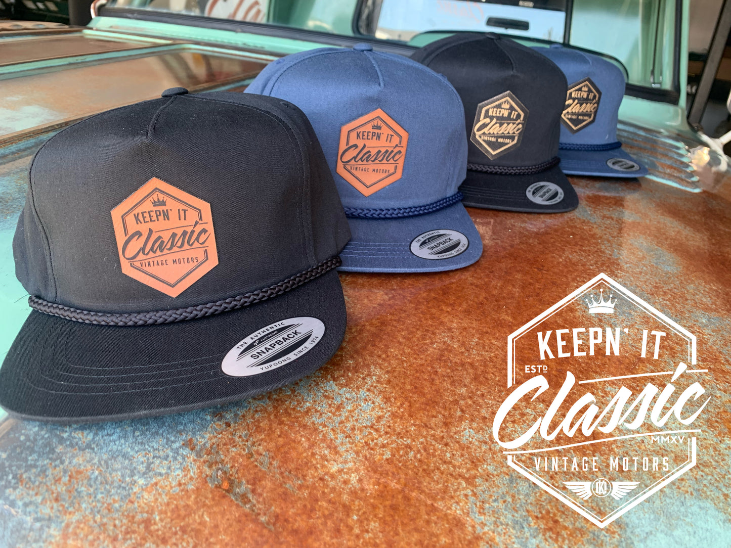 Classic SnapBack “Rope” Cap